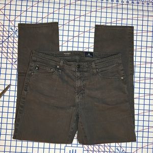 AG Jeans. Adriano Goldschmidt Jeans in gray fabric